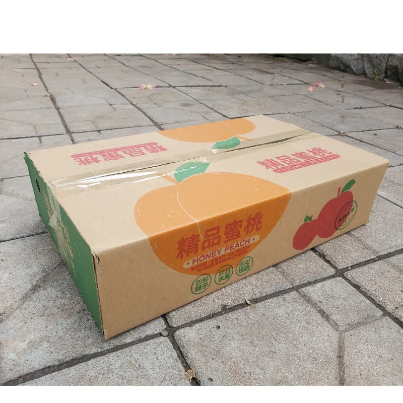蟠桃礼盒包装示意